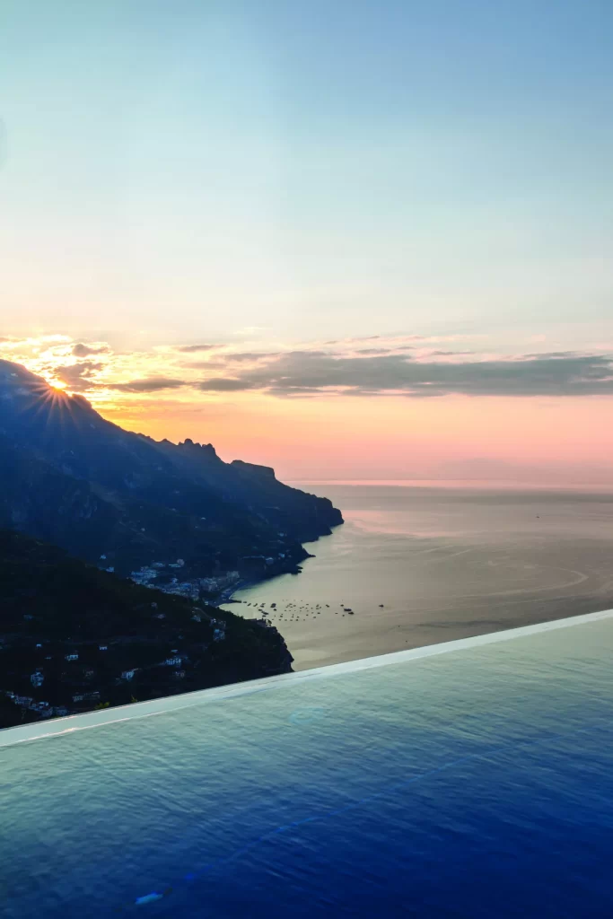La Piscina, A Caruso Pool Club, debuts on the Amalfi Coast with luxe cabanas, curated wellness, Mediterranean cuisine, and stunning views at Belmond Hotel Caruso in Ravello.