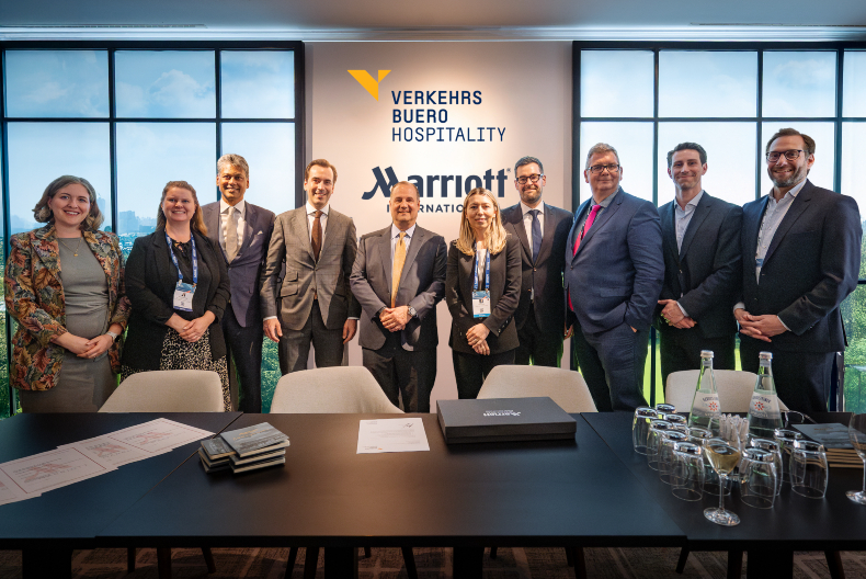 Marriott and Verkehrsbüro Hospitality will convert five Austria Trend Hotels into over 1100 rooms under Tribute Portfolio, AC Hotels, and Four Points Flex by Sheraton by 2026.