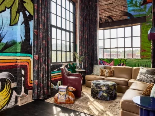 The Radical Hotel in Asheville joins Hilton’s Tapestry Collection, offering artful stays, bold design, local flair, and Hilton Honors perks in the vibrant River Arts District.
